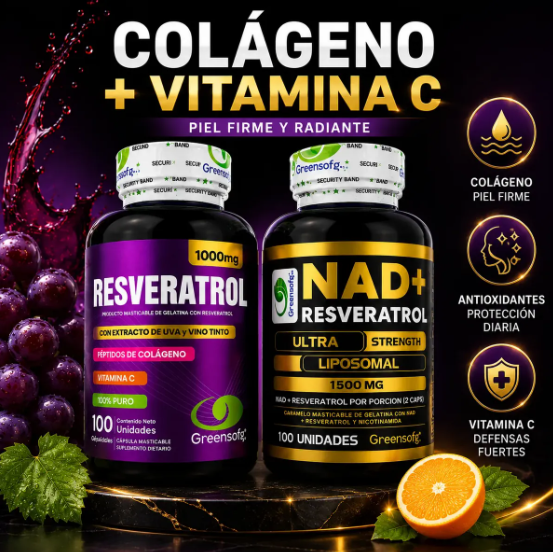 Combo Resveratrol y  NAD