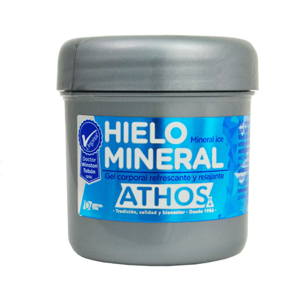 Hielo Mineral Gel Frio Corporal Refrescante y Relajante (alivia dolores como lesiones o artritis)