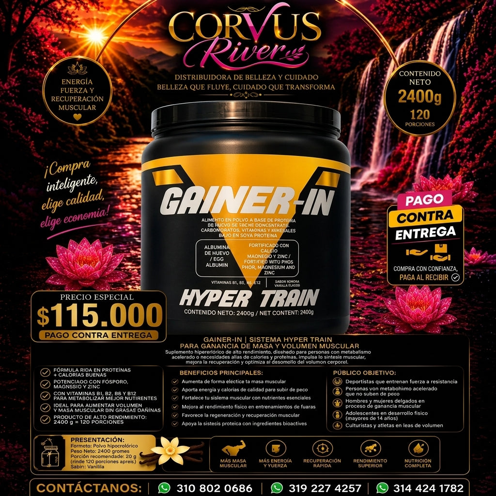 Gainerin Proteina Hipercalorica - Suplemento