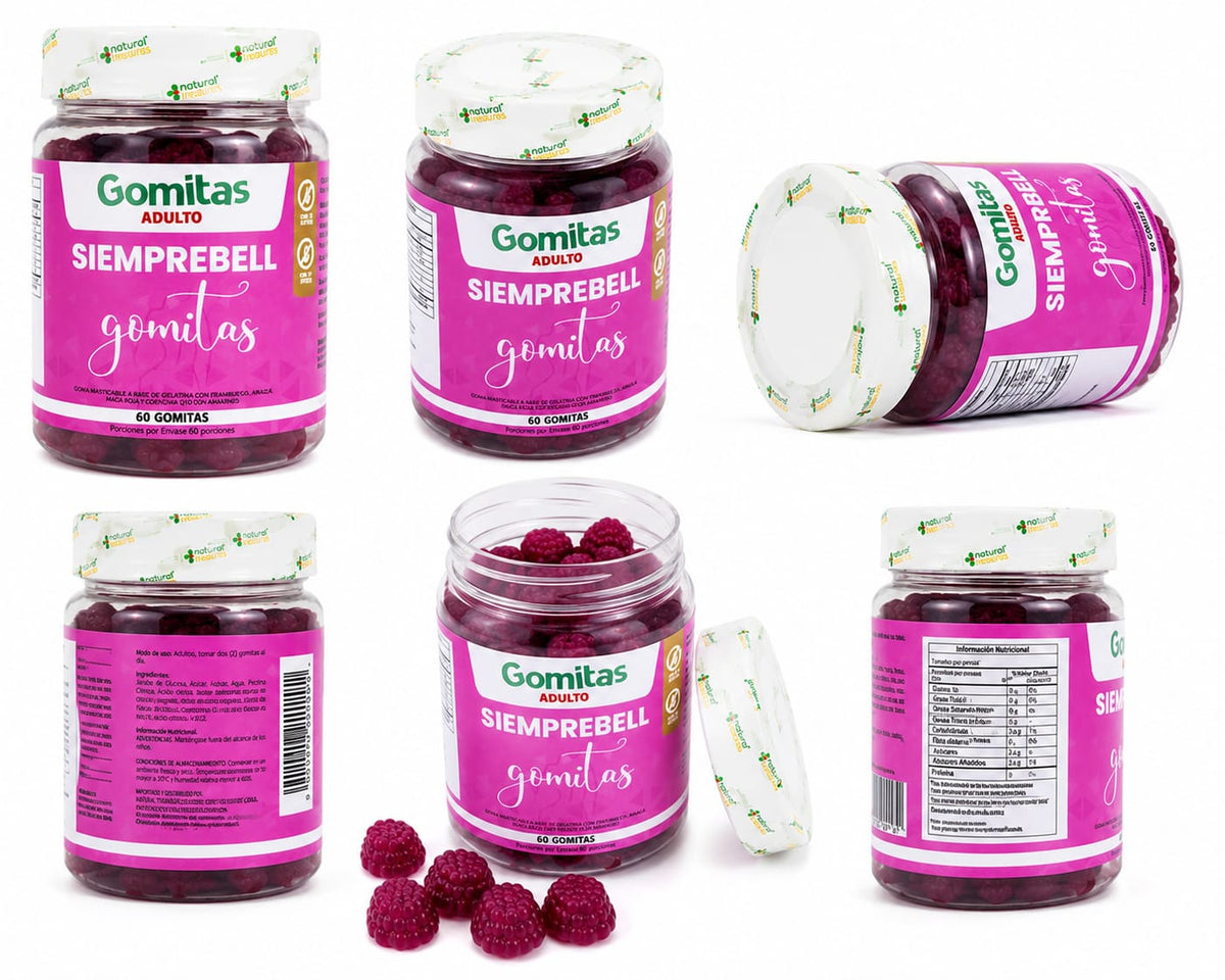 Gomitas Siemprebell Adulto X 3 Und