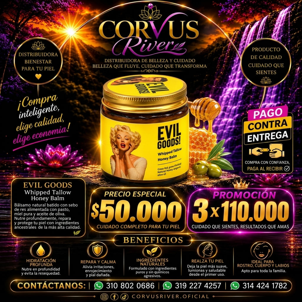 $50.000 Sebo De Res Cream  Evil Goods 60 Ml