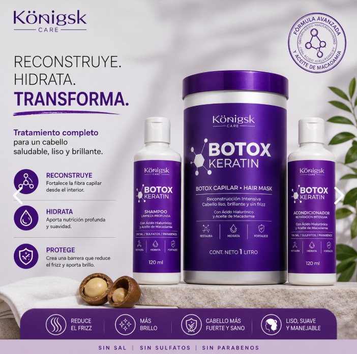 Keratina BOTOX Anti Frizz