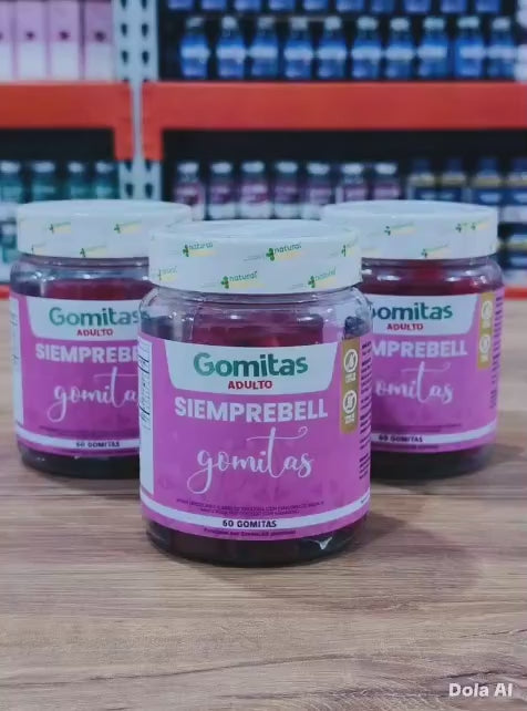Gomitas Siemprebell Adulto X 3 Und